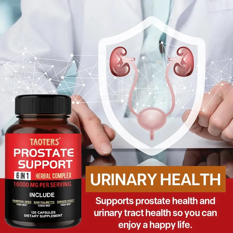Palmier nain naturel – Le supplément de soutien à la santé de la prostate améliore la fréquence et l'urgence des toilettes, favorise une croissance saine des cheveux. — image 4