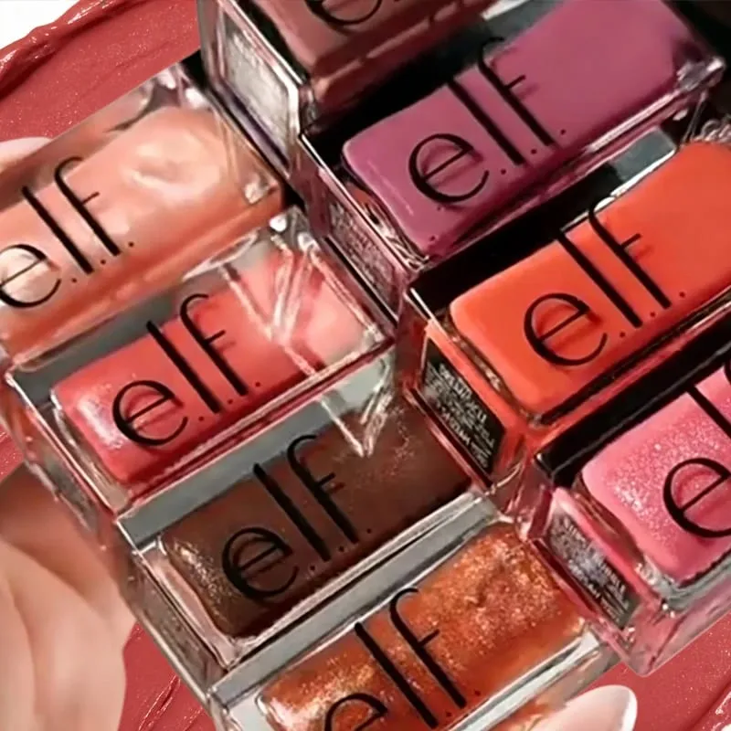 Elf Candlelit BlushLiquid Contouring และ Shading Stick สำหรับลิปบาล์มสามมิติธรรมชาติ Fine Glitter ลิปกลอสลิปสติก — image 7