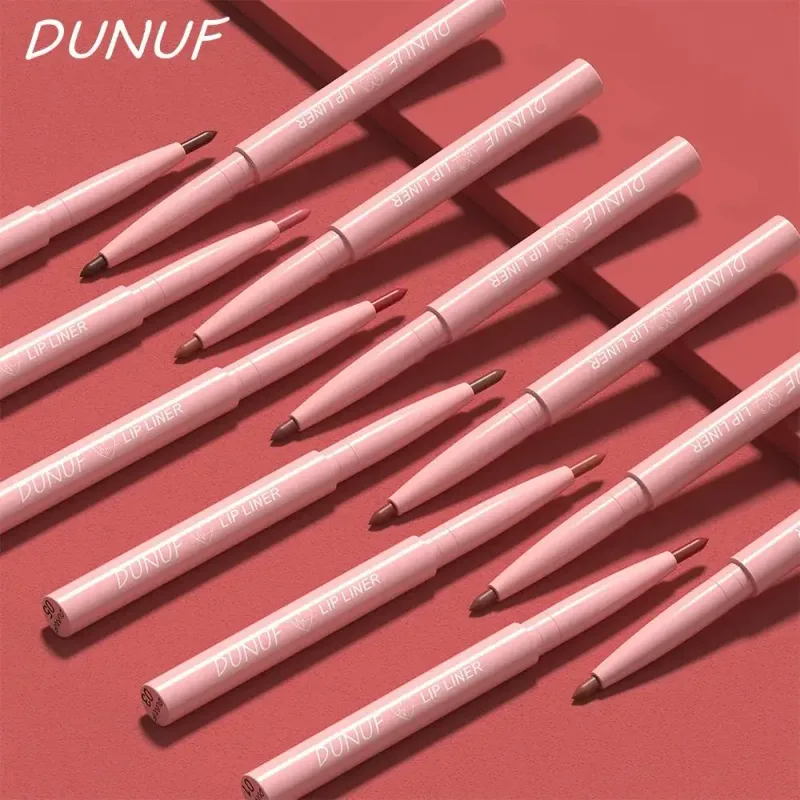 12 สี Matte Lip Liner ดินสอชุดกันน้ำ Smudge Proof Long Lasting มังสวิรัติโหดร้ายฟรีลิปสติกแต่งหน้าชุด — image 4