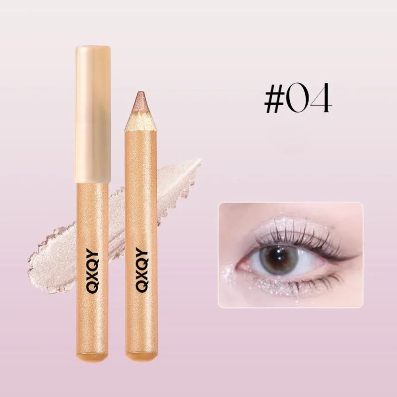 1/2/4 pezzi Shimmer Aegyo Sal Eye Liner Matita Sotto gli occhi Evidenziatore Glitter Rosa Ombretto Nude Champagne Contorno occhi Trucco — image 14