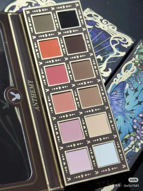Anthemy 10 สีอายแชโดว์ Palette Matte Shimmer Chameleon กันน้ำยาวนาน Pearly Shiny โลหะ Eye Shadow Palette Make-up — image 12