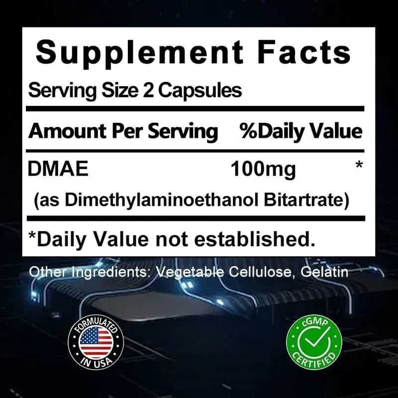 Συμπλήρωμα Nootropic Brain & Focus - Βελτιώστε τη μνήμη Νοητική εστίαση γνωστική λειτουργία για την υγεία της καρδιάς του εγκεφάλου — image 6