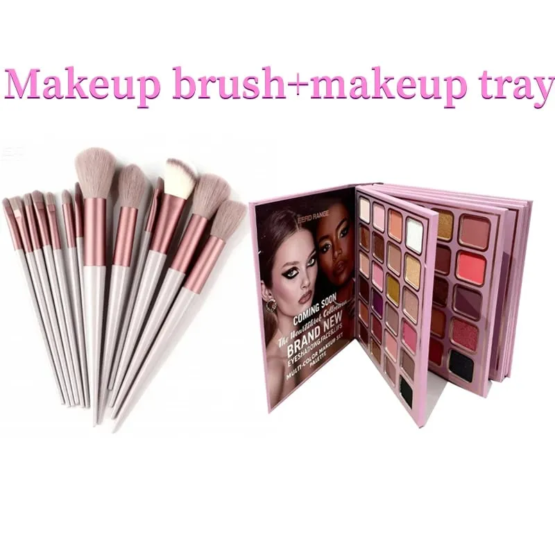 78 Colors Multi Makeup Palette with Brushes Matte Shimmer Eyeshadow Blush Highlight Lip Gloss Set Christmas Gift — image 8