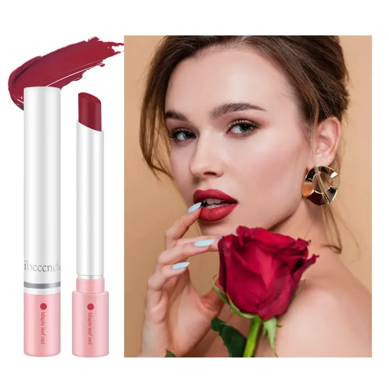 Giáng Sinh Thuốc Lá Bộ Son Môi Matte Chống Nước Lâu Dài 4 Màu Sắc Cao Cấp Nhung Trang Điểm Môi Quà Tặng Giáng Sinh — image 2