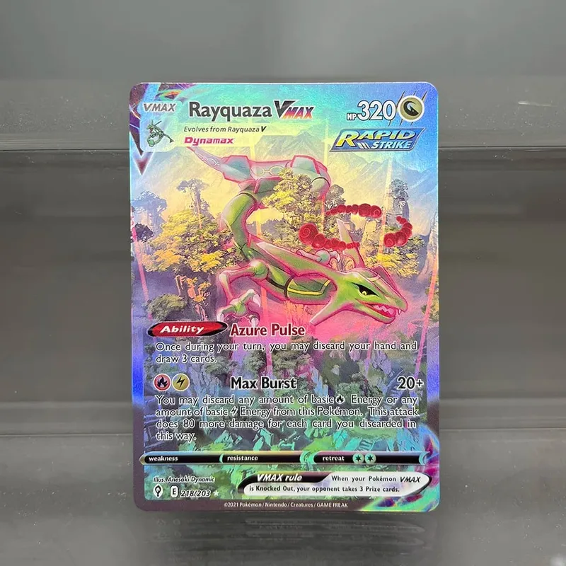 Folien-PKM-Einzelkarten, Pikachu Charizard EX, Bubble Mew, seltene Sammelkarten, PTCG-Regenbogen-Ersatzkarten — image 25
