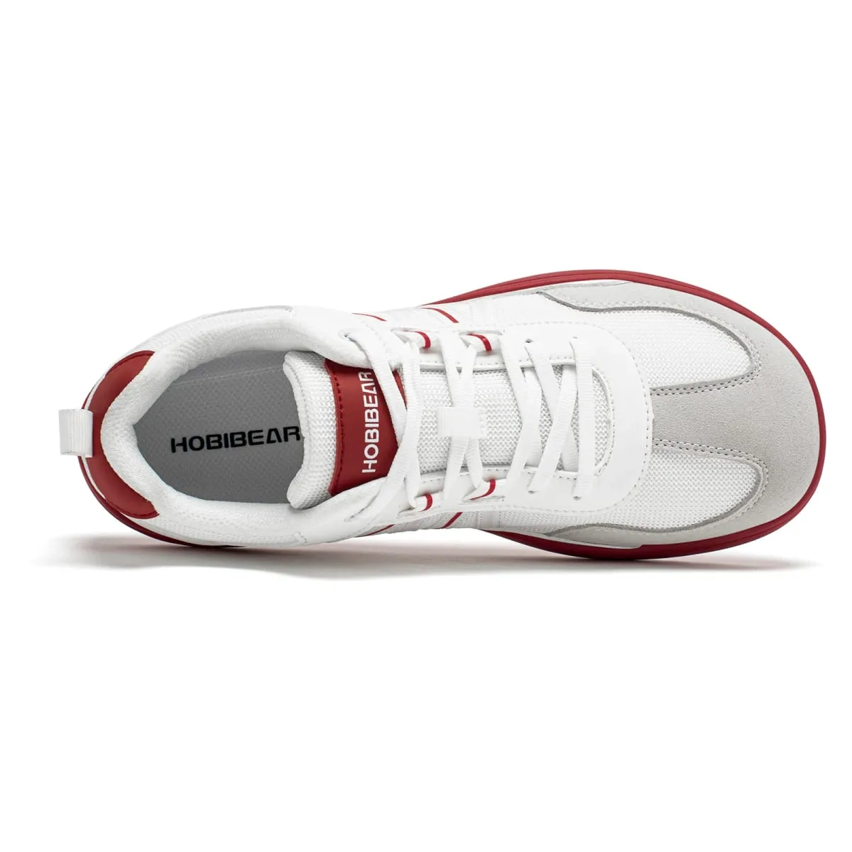 Unisex-Schuhe mit breiter Spitze, Barfuß, Zero Drop, minimalistische Sneakers, Mesh-Kunstleder, Patchwork-Schnürschuhe — image 2