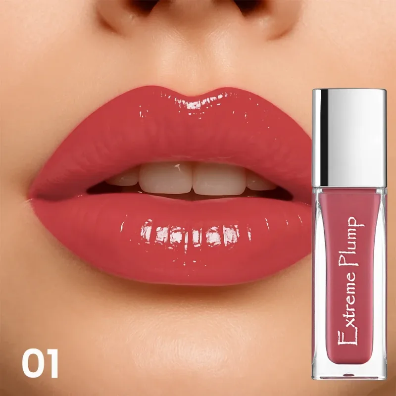 Waterproof Mirror Lip Gloss Long Lasting Moisturizing Hydrating Lip Makeup Smooth Glossy Lipstick for Women — image 3