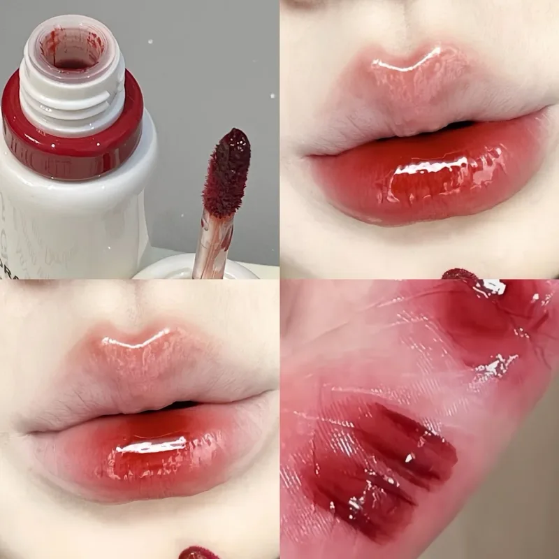 Herorange Glossy Lip Gloss Увлажняющий водянистые пухлые губы, стойкий на осень-зиму — image 3