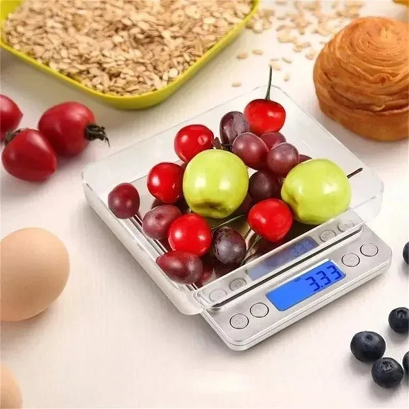 Dijital Mutfak Terazisi Mutfak Ölçüm Terazisi Mini Cep Hassas Takı Elektronik Denge De Mutfak Ağırlığı Altın Gıda Bar — image 9