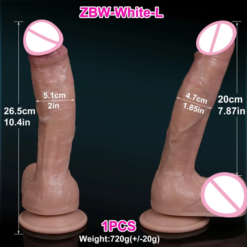 S M L Weiche Realistische Anal Big Dildo Doppel Silikon Saugnapf Eichel Penis Sex Spielzeug für Männer Frauen Homosexuell Masturbation Orgasmus Schwanz — image 14