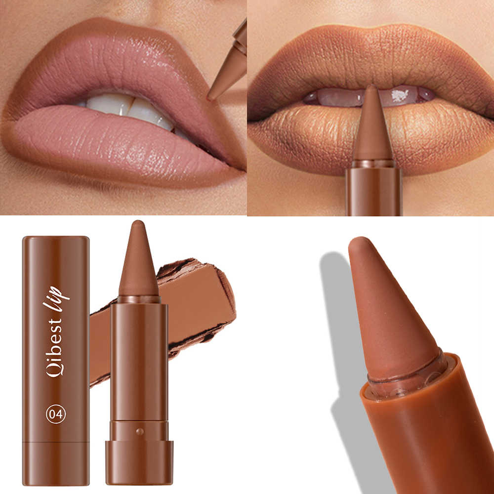 Twist Up Lip Liner Penna per rossetto Fard in polvere multiuso Velluto opaco Contorno labbra impermeabile Tazza antiaderente Lip Rouge Trucco — image 12