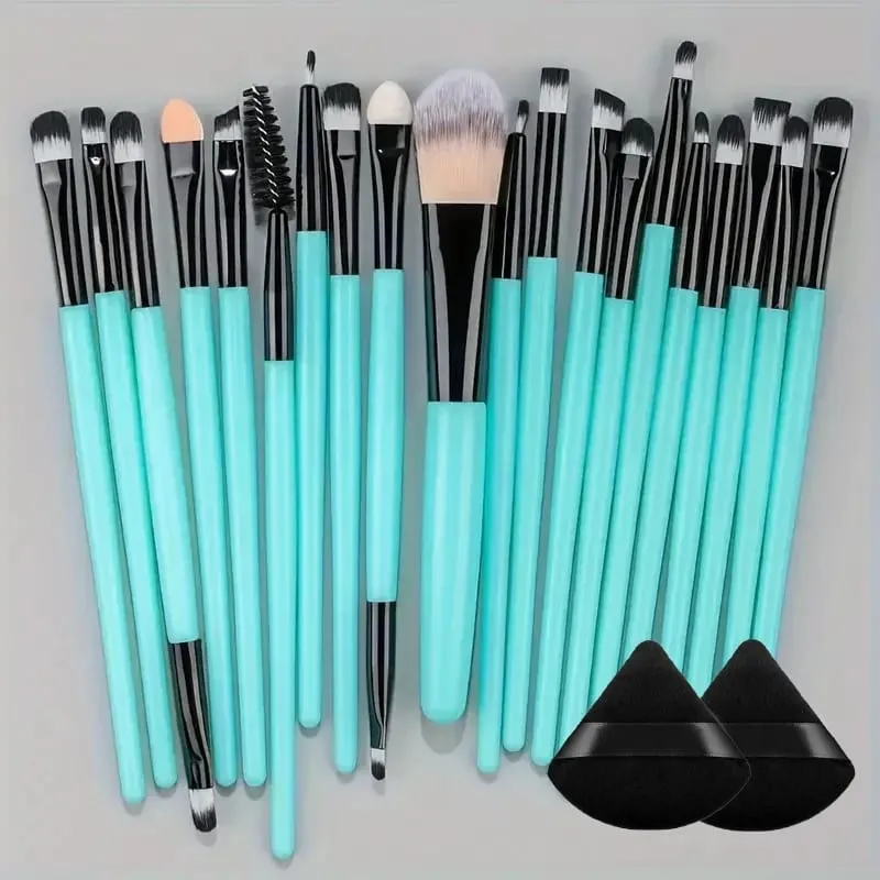 8st-20st sminkborstar set Mjuk fluffig ögonskugga Borste detalj Concealer Blush Loose Powder Foundation Highlighter Beauty Tool — image 33