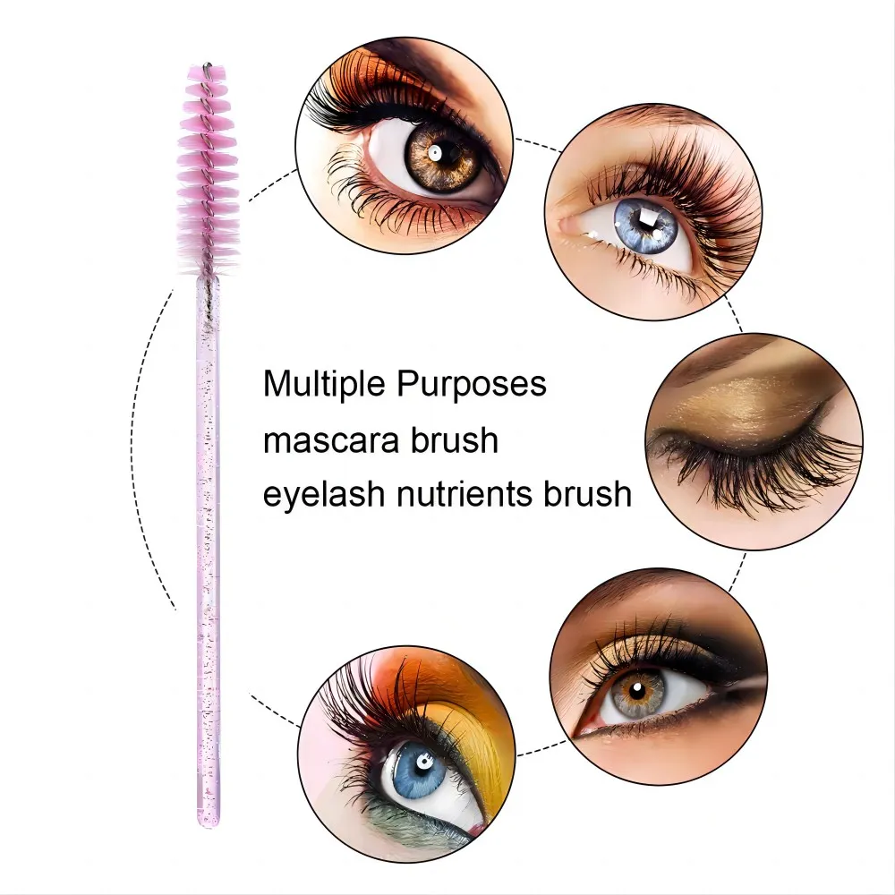 50/100/150pcs Eyelash Brushes Concealer Lash Brush Spoolies Mascara Wands Applicator for Eyelash Extension Makeup Set LAUKISS — image 5