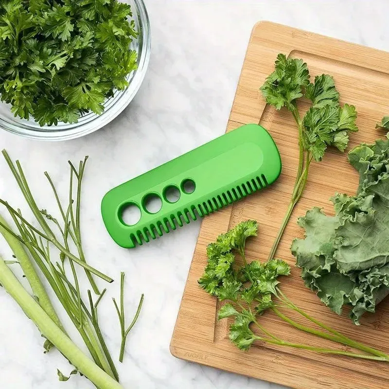 Multifunkční vykrajovátka Odstraňovač listů Zelenina Rozmarýn Kale Mangold Collard Oregano Petržel Koriandr Odstraňovač listů Kuchyňský peeling