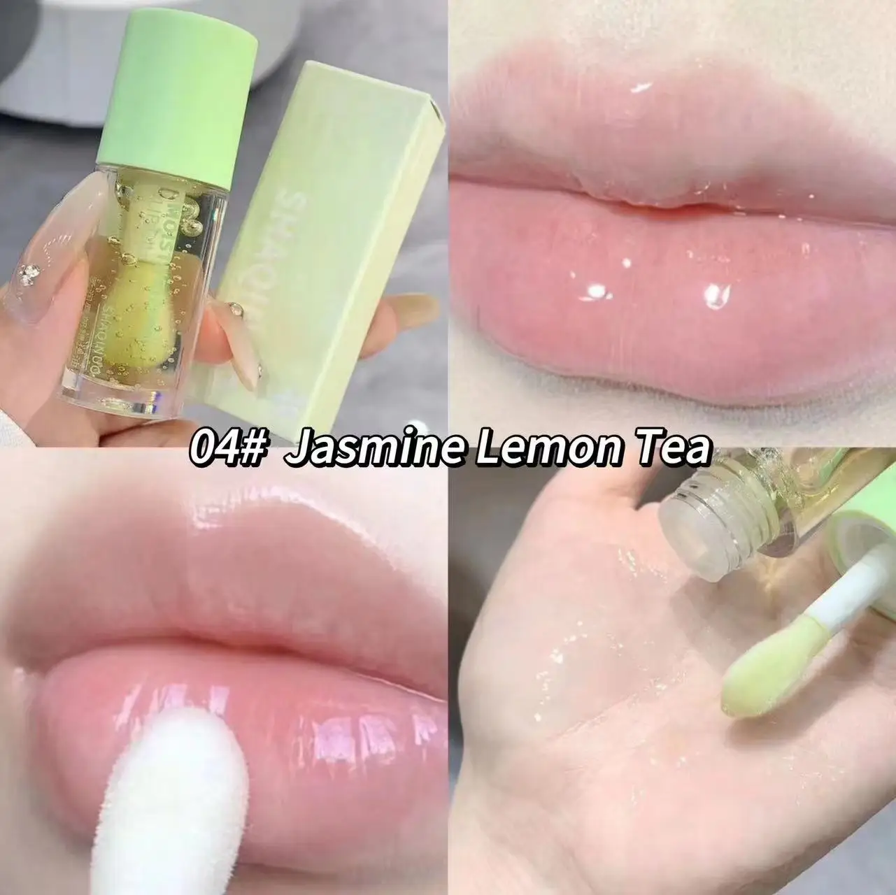 Water Light Lip Gloss Moisturizer Transparent Jelly Mirror Fruit Crystal Lip Oil Clear Hydrating Plumping Korean Lip Care Makeup — image 9