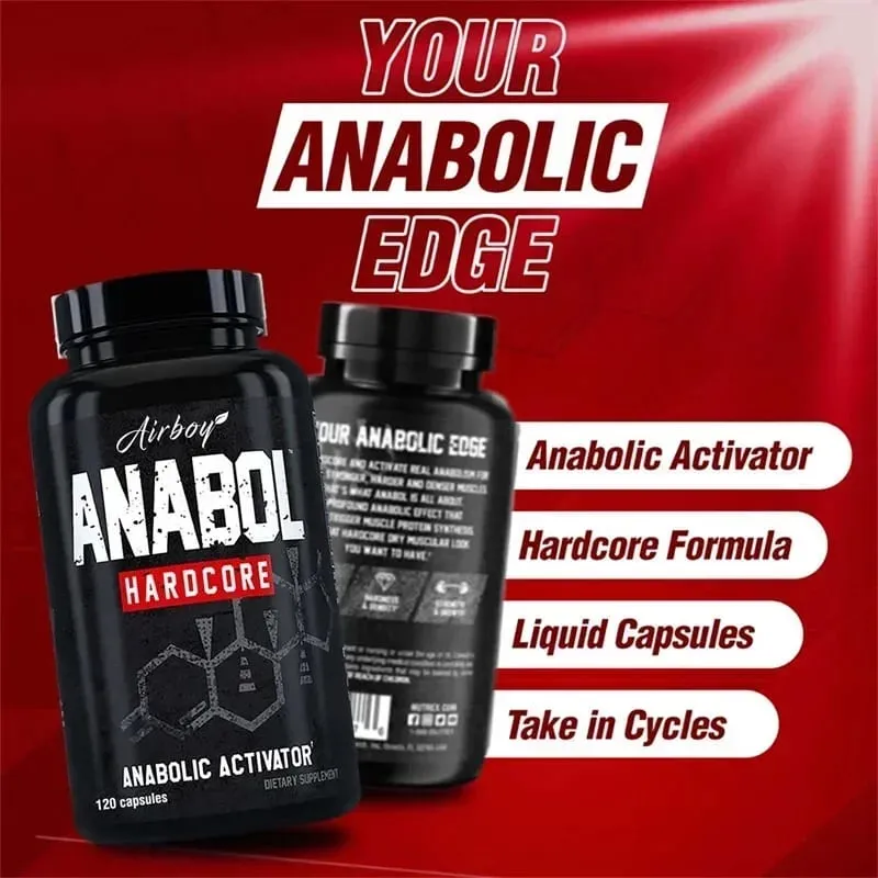 Anabol Hardcore Supplement - Anabolic Muscle Building Supplements That Promote Muscle Protein Synthesis and Increase Strength — image 6
