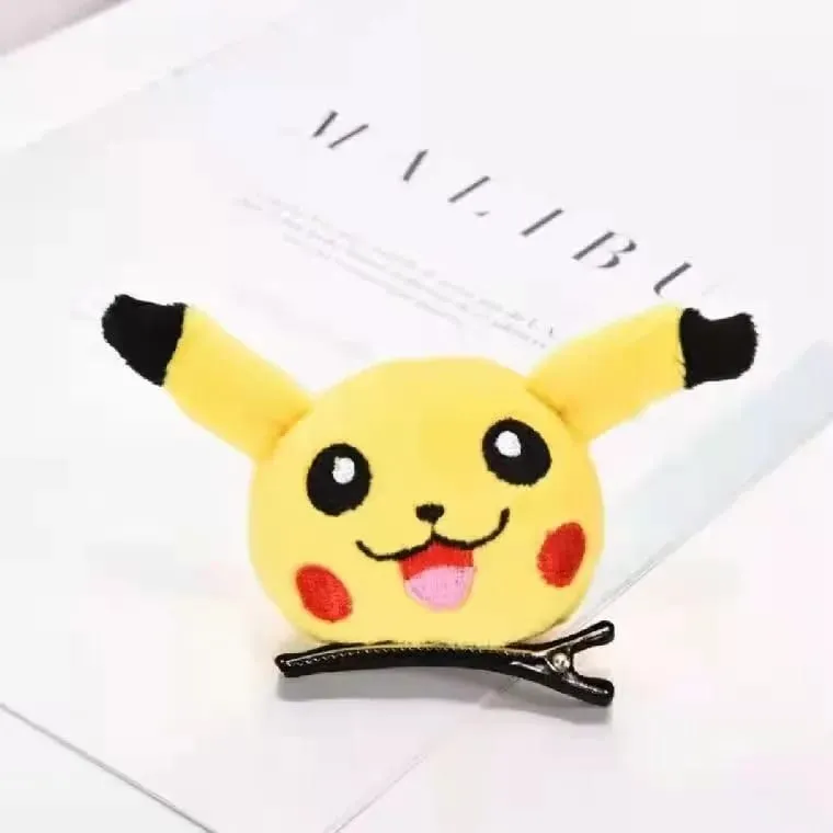 7 รูปแบบ Pikachu น่ารักอุปกรณ์เสริมผม Pokemon Headband Plus ตุ๊กตาแถบคาดศีรษะเชือกผมสายรัดข้อมือ Kawaii ของเล่นเด็กคอสเพลย์ของขวัญ — image 12
