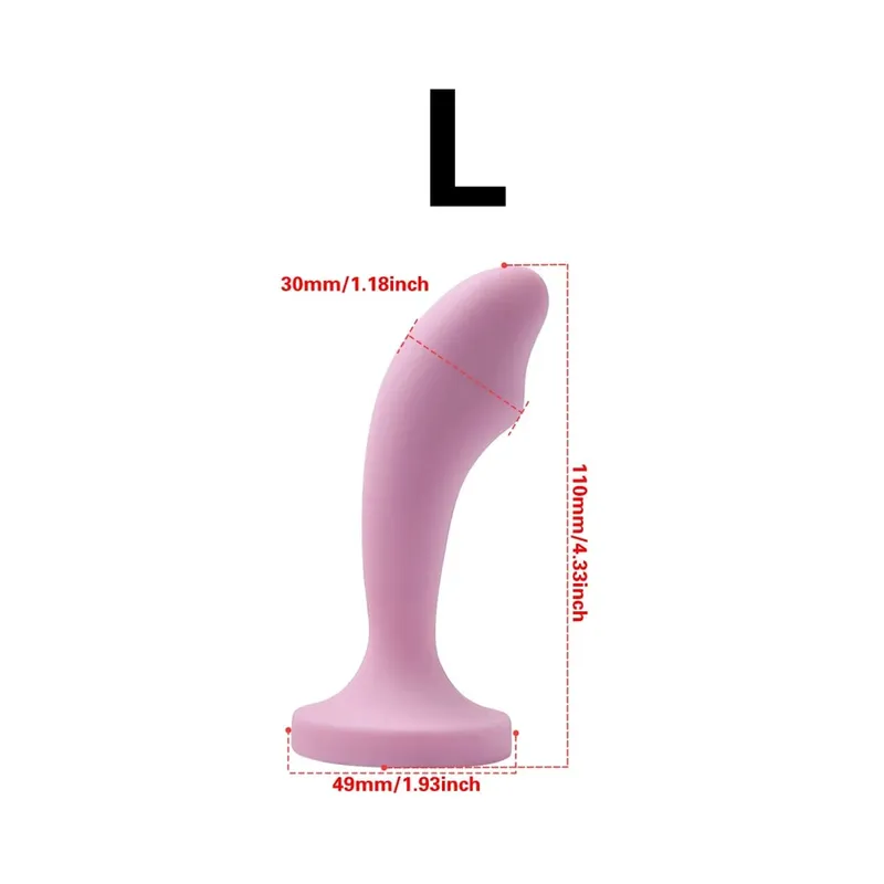 Plug anale in silicone Gem Base Butt Plug Stimolatore masturbazione anale Massaggio anale Dilatanza Giocattoli Massaggio punto G Giocattoli adulti del sesso — image 8