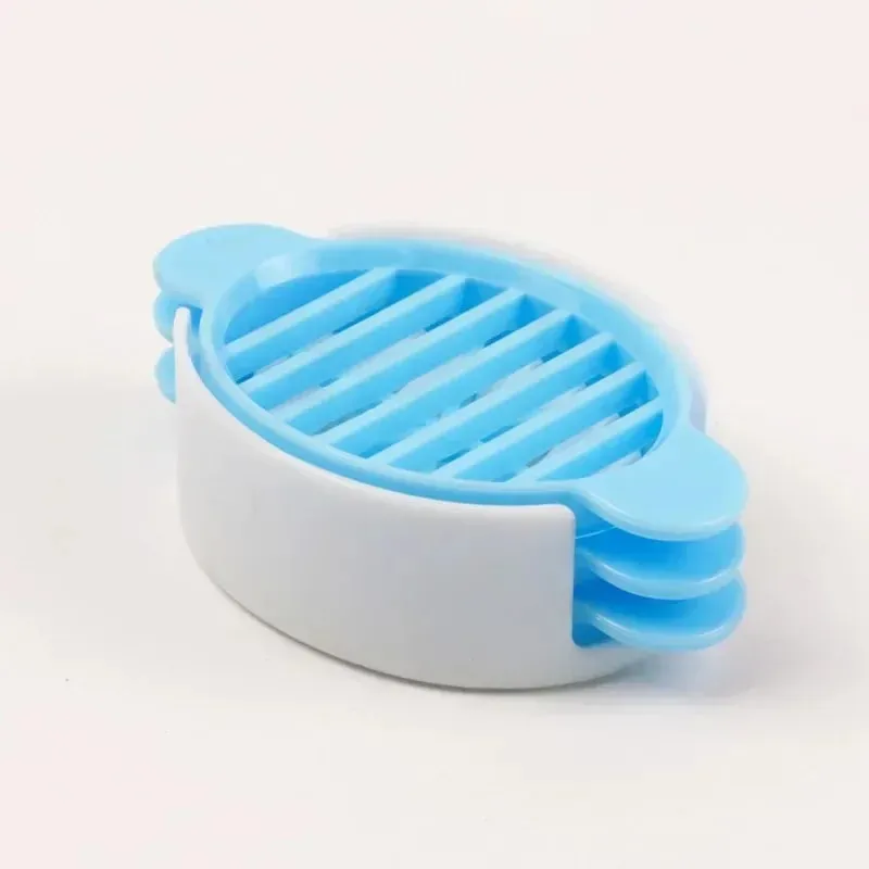 Baru 1Set 3 In 1 Pengiris Telur Multifungsi Pemotong Telur Alat Kreatif Dapur Aksesori Dapur Cetakan Telur Gadget — image 11