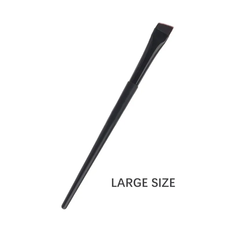Set di pennelli per trucco eyeliner a lama da 1/3 pezzi Pennelli per sopracciglia piatti ultra sottili ad angolo fine sotto gli occhi Posiziona il pennello per dettagli precisi — image 9