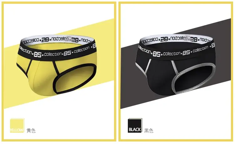 0850 Mens Sexy Underwear Briefs Men Cotton Comfortable Breathable Panties Wholesale Male Underpants Cueca Men Briefs — image 11
