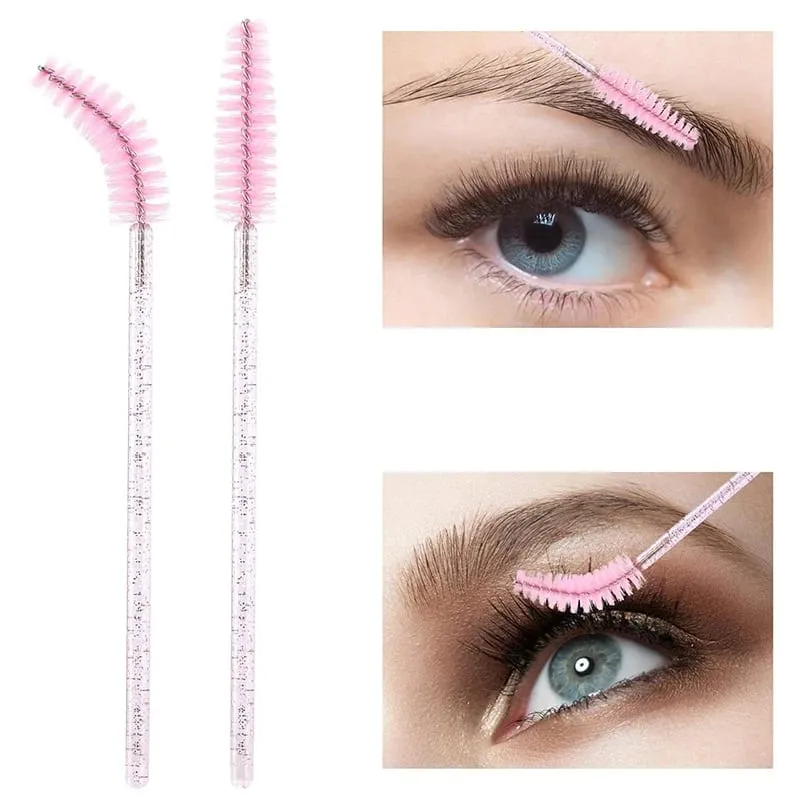 50/150PCS Usa E Getta Pennello Per Ciglia Mascara Bacchette Pennello Per Sopracciglia Applicatore di Trucco per Estensione Delle Ciglia Strumenti di Bellezza — image 4