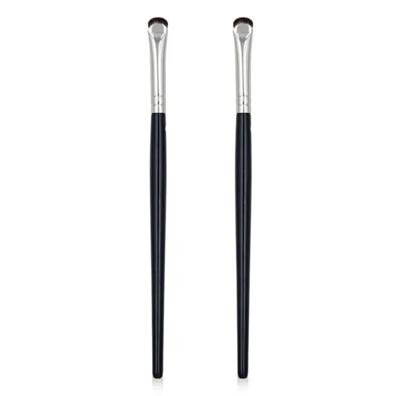 Skarpa tunna kosmetiska verktyg för små ögon 2/1 st Böjda eyeliner-sminkborstar Ögonsmink Utsmetningsverktyg Precisionsmjuk ögonskuggsborste — image 8