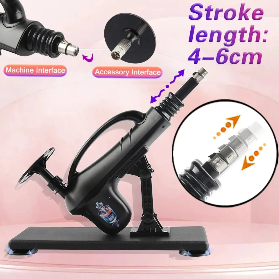 Macchina sessuale automatica 3XLR Accessori per vibratori Masturbazione femminile Pistola per massaggio Giocattoli del sesso per uomini Coppie Prodotti per adulti