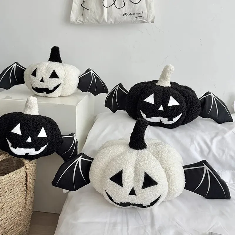 Festliches Halloween-Kürbis-Plüschkissen, weiches Kissen-Set, Geister-Spielzeug, Geschenk, kreative Heimdekoration für Kinder und Erwachsene, Party-Essentials — image 2