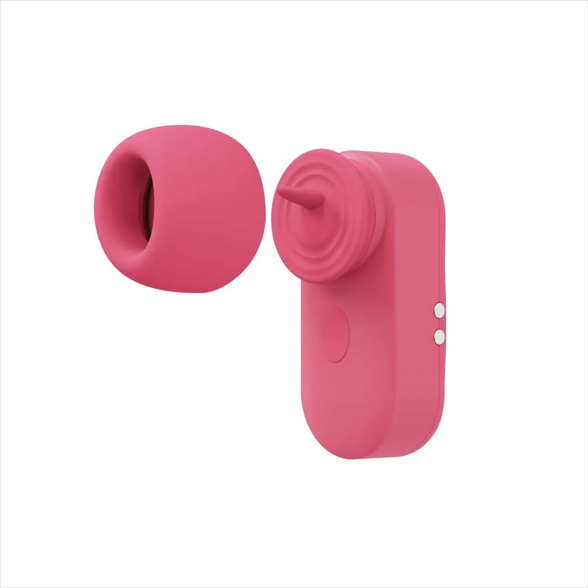 2 in 1 Mini Sucker White Licking and Sucking Mini Vibrator Earphone Shape Sex Her Toy Pleasure Woman Nipple Clitorial 18+ — image 6