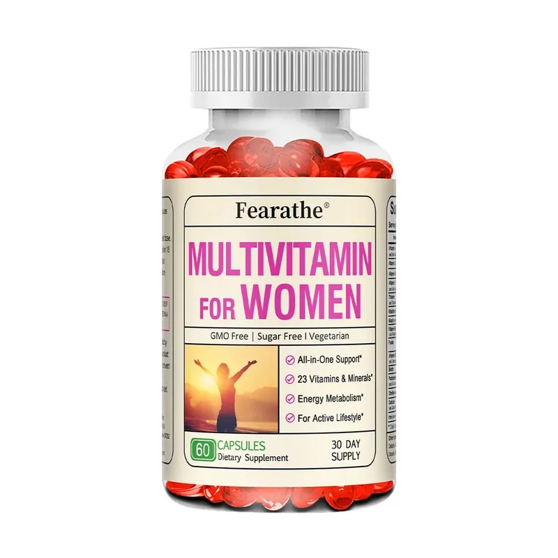 Multi-capsules quotidiennes pour femmes - Multivitamines quotidiennes antioxydantes pour soutenir l'énergie et la santé immunitaire - 120 gélules — image 9