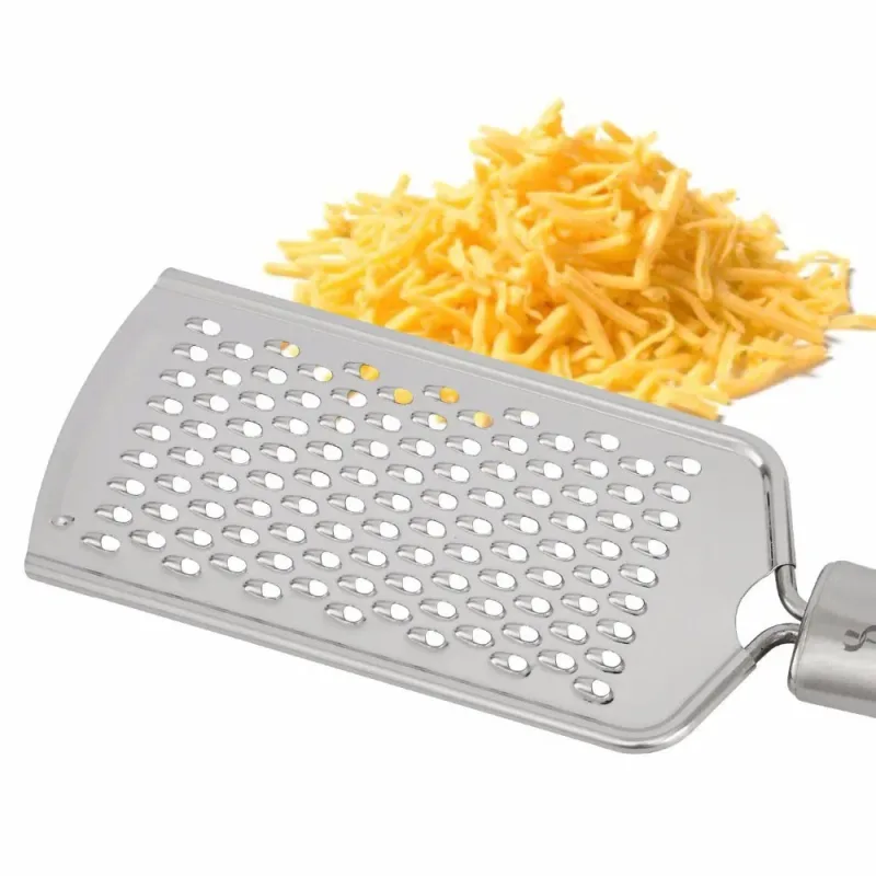 Grattugia per formaggio a lama micro Grattugia per zenzero e carota con manico in acciaio inossidabile Grattugia per verdure con noce moscata e limone PY0029 — image 2