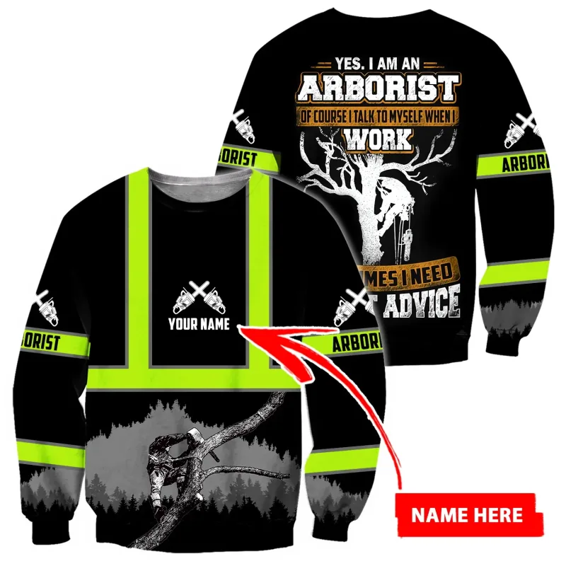 PLstar Cosmos Arborist Customized name 3D All Over Printed Fashion Men's hoodies Unisex pullover Casual Jacket Tracksuits TDD111 — image 13