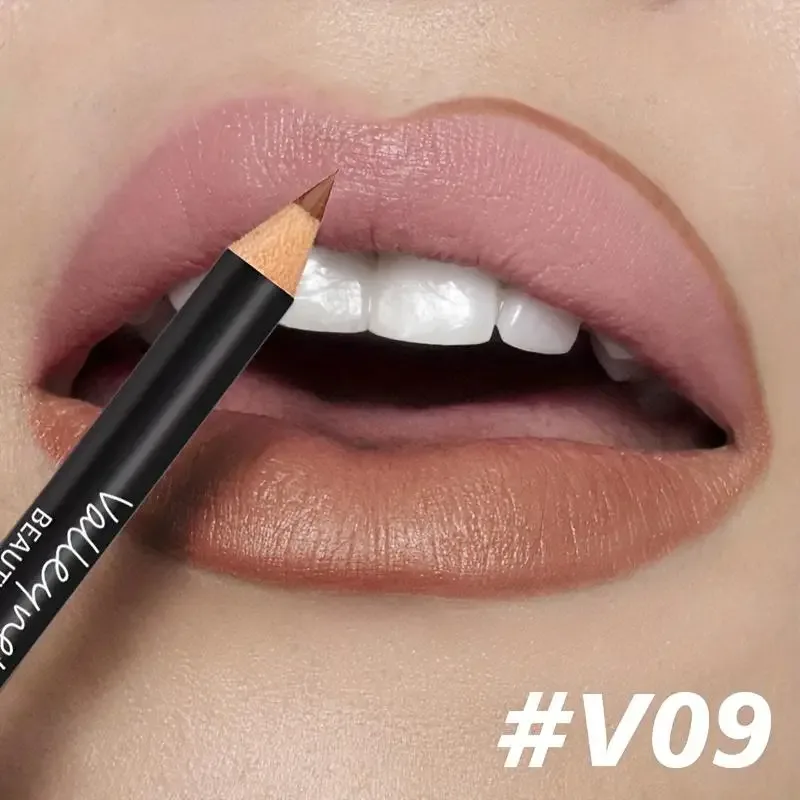 Wood Velvet Matte Lip Liner | Long-Lasting Non-Drying | Versatile Colors | Includes Berry Brown Pink Purple and Red — image 15