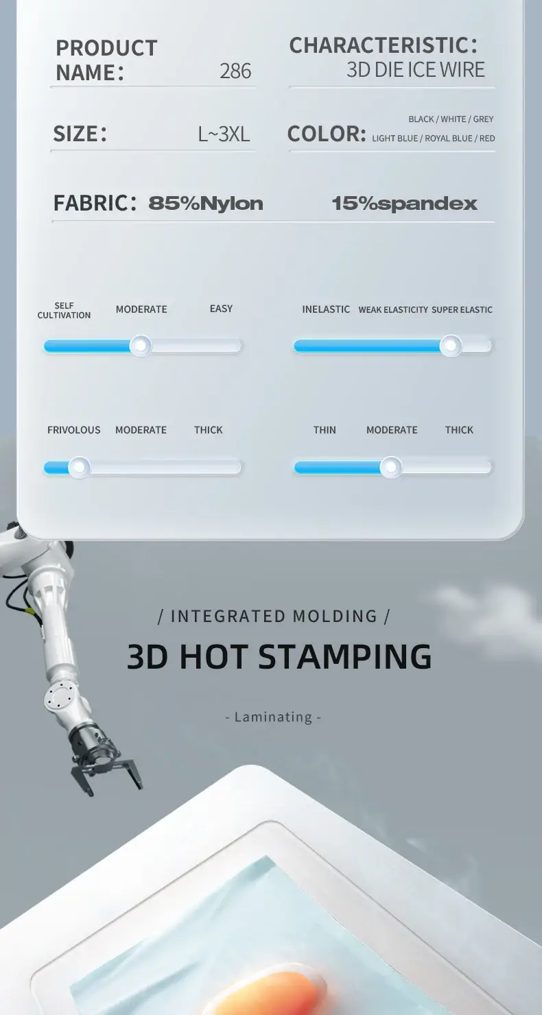 Ropa interior para hombres Calzoncillos tipo bóxer finos sin costuras de seda de hielo moldeados en 3D Pantalones cortos deportivos de verano de longitud extendida — image 17
