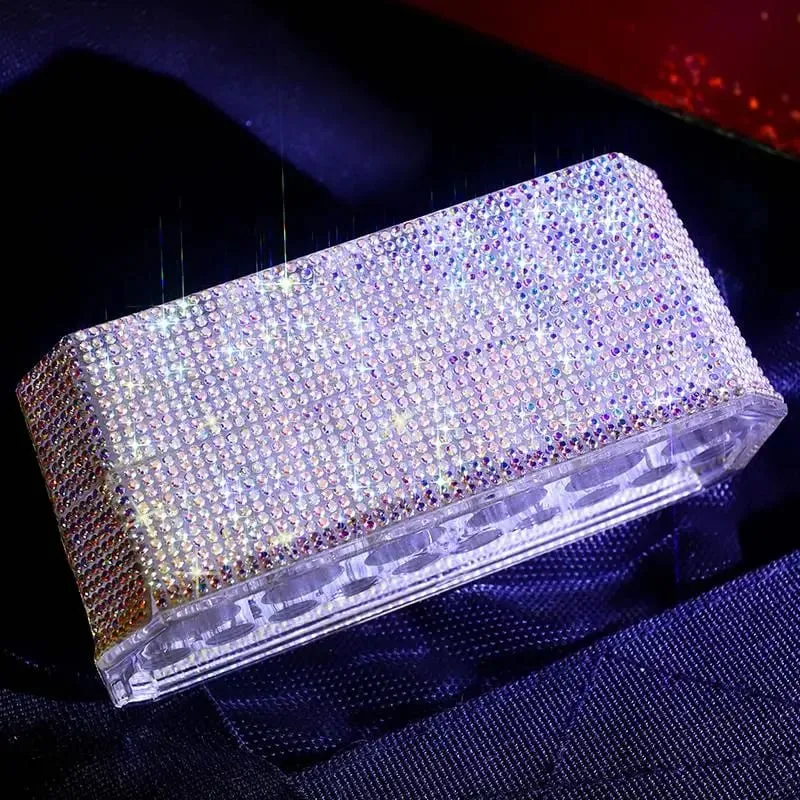 ผู้ถือแปรงแต่งหน้าอะคริลิ26หลุมRhinestoneเพชรกล่องเก็บเครื่องสำอางดินสอเขียนคิ้วเรียงลำดับความจุขนาดใหญ่ออแกไนเซอร์ — image 8
