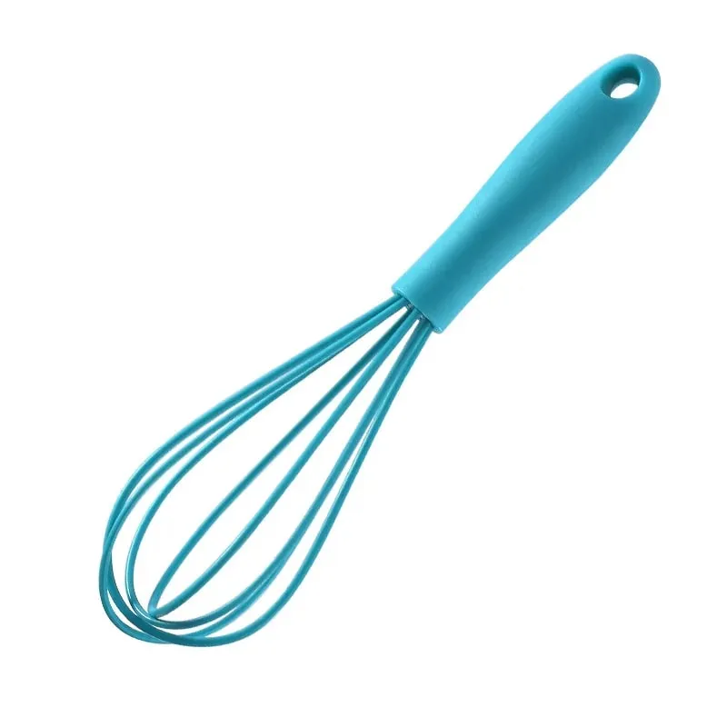 Mini batteur à œufs en Silicone pour enfants de 6 pouces, mélangeur manuel d'œufs à la crème, outil de cuisson de cuisine — image 9