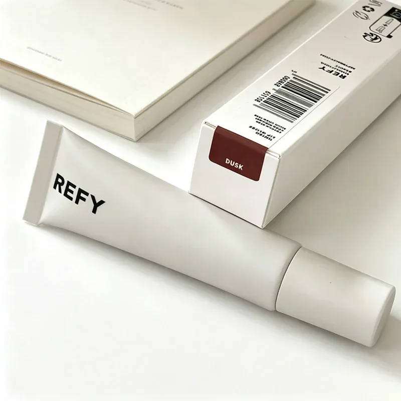 Brand Refy Lesk na rty Kovový aplikátor Hluboce hydratační Vyživující Plumping Lesk Nelepkavý saténový make-up nahé rty Kosmetika — image 9