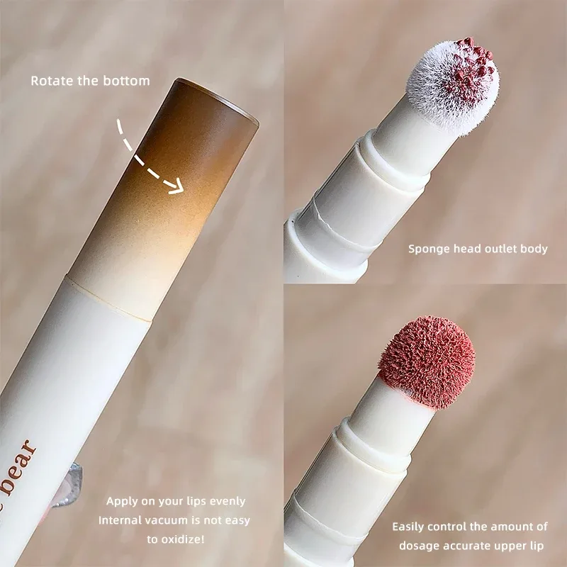 Gege Bear – poudre à lèvres mate velours, crème hydratante longue durée, couleur automne-hiver, teinture pour les lèvres d'apparence naturelle — image 5