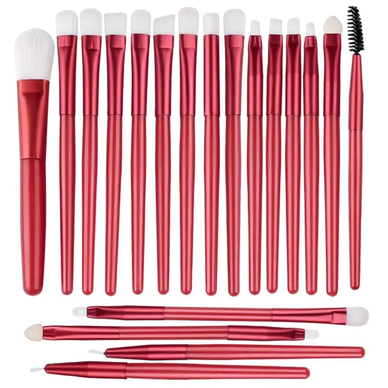 20PCS Detail Make-Up Pinsel Kit Weiche Borsten Concealer Eyeliner Pinsel Lidschatten Shader Pinsel Gesichts Kosmetische Schönheit Werkzeuge — image 11