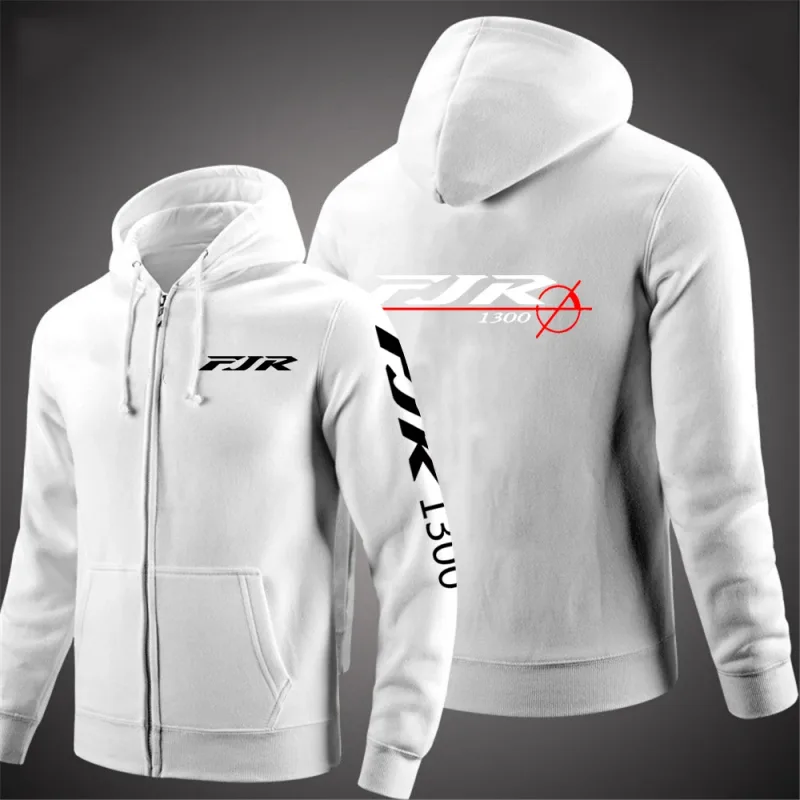 2025 Popular Coat Spring And Autumn Leisure Versatile Jacket Man's FJR 1300 MOTORCYCLE Logo Print Hooded Pullover Slim Hoodies — image 6