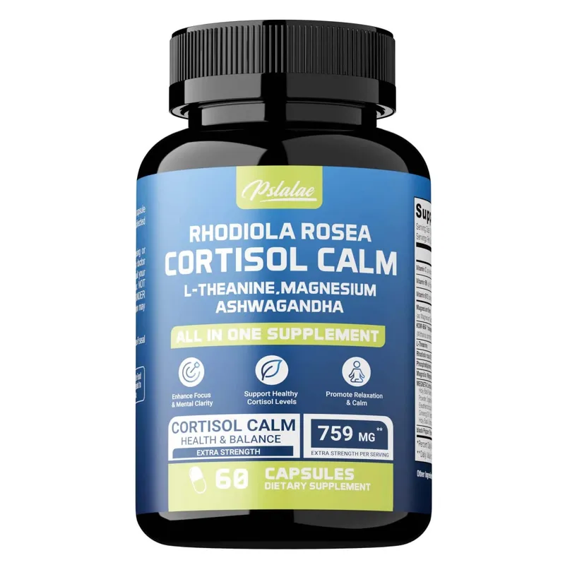 16-in-1 Super Calm Cortisol Manager Supplement - Verbetert de focus en mentale helderheid Verlicht vermoeidheid voor dames en heren — image 8