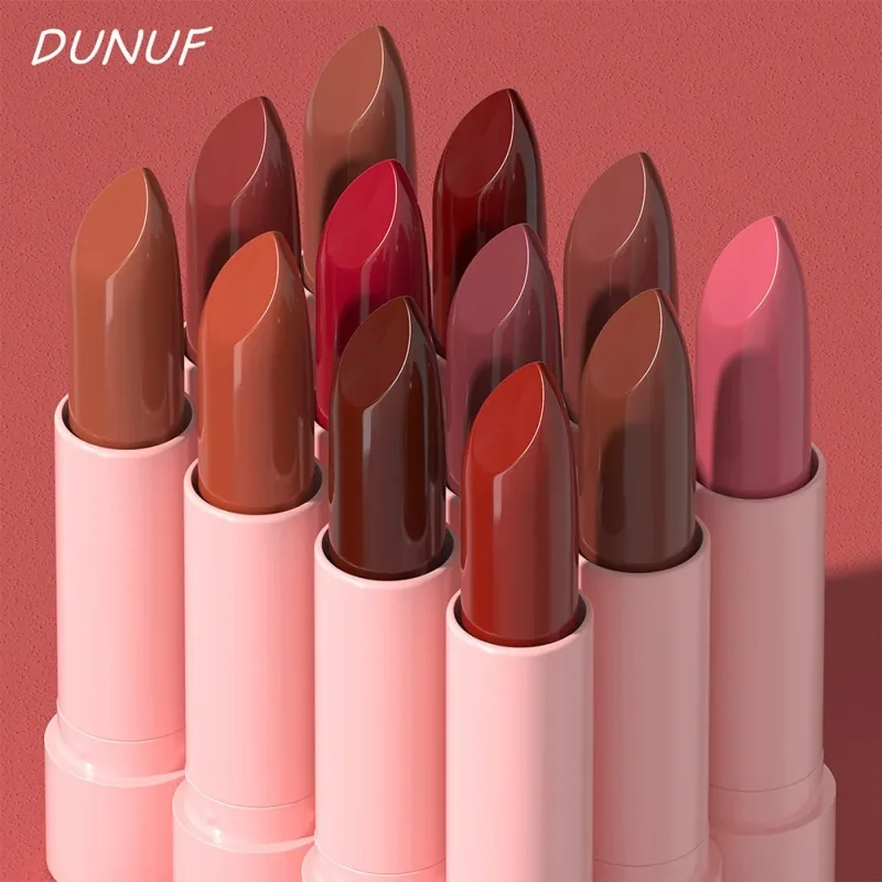 2 ชิ้น/เซ็ตลิปสติก + Lip Liner แต่งหน้าชุด Matte Nude ยาวนานกันน้ำไม่ย้อมสี Tapered Nib Lip Contour ปากกา lip เครื่องสำอาง — image 7