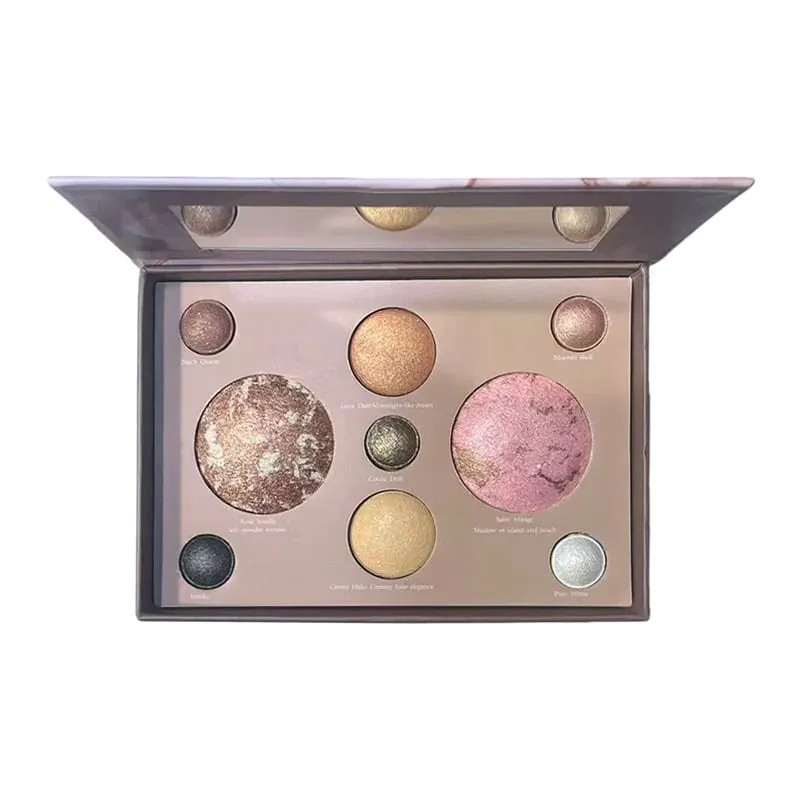 Tuscan Dreams Holiday Baked Starter Kit (4-teilig) – Make-up-Palette für das ganze Gesicht, Grundierung mit Pinseln in limitierter Auflage