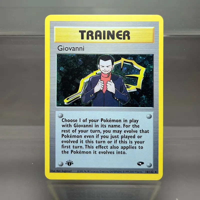 PKM Cards 1st Edition Gym Challenge 1996 Base Set Single Foil Cards Mewtwo Gengar Raichu Game Collection Cards PTCG Proxy Cards — image 14