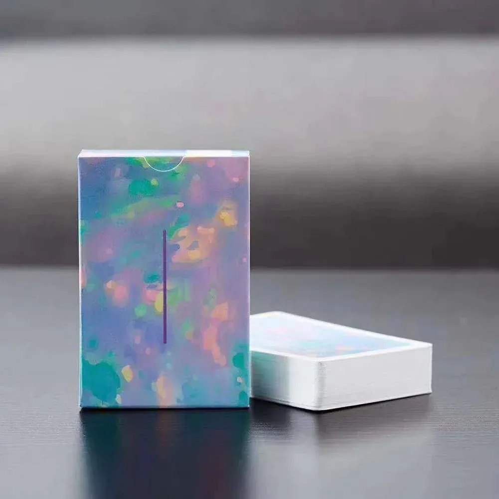 Creative Classic Poker Card Set Základní společenská hra pro setkání Stolní hry Slavnostní zábava Odolné a přenosné hrací karty
