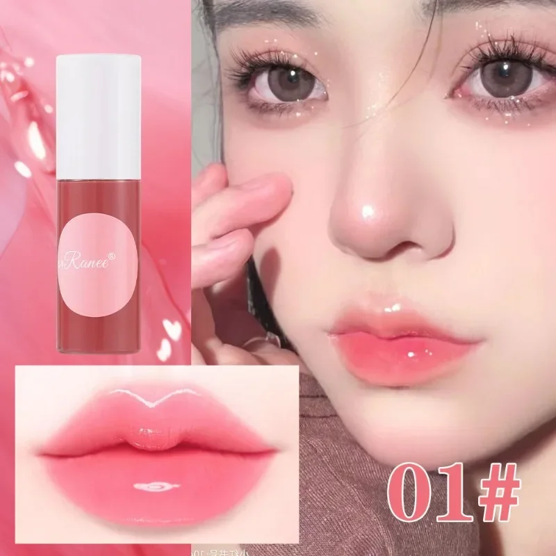10 Color Lip Tint Stain Cheek Tint Moisturizing Liquid Lipstick Long-lasting Waterproof High Pigment Lipgloss Rouge Water Makeup — image 10