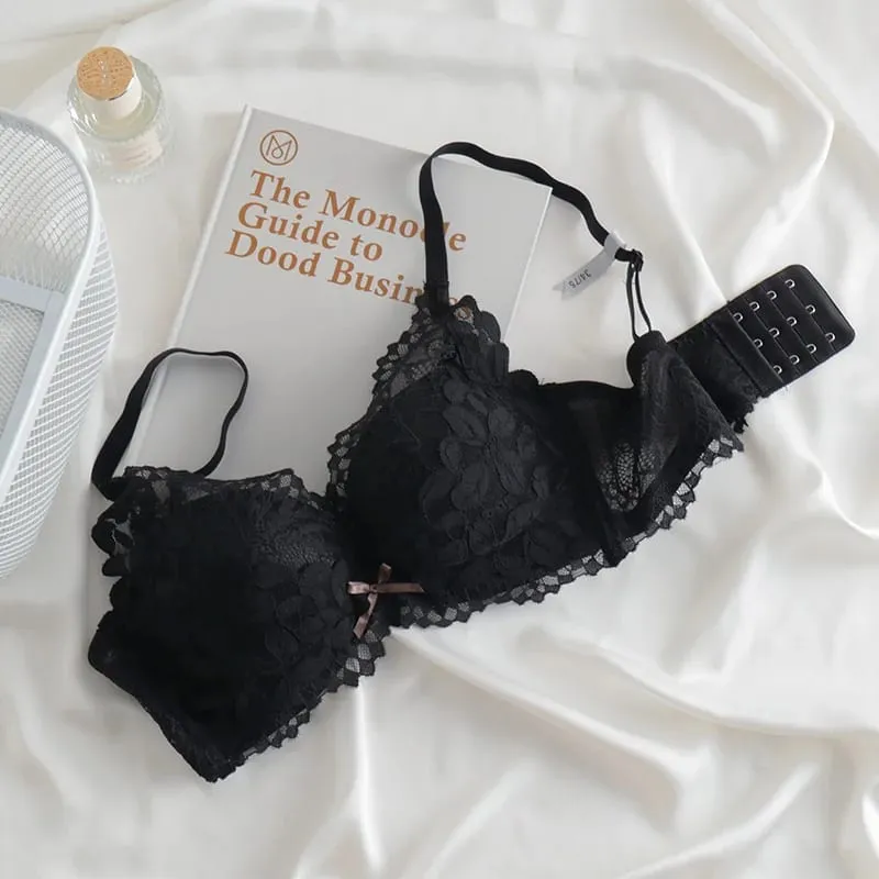 Japanese Inspired Push Up Bra Set for Small Bust Women | Side Smoothing Anti-Sagging Adjustable No Gap Luxury MOYISU Panty & Set — image 9