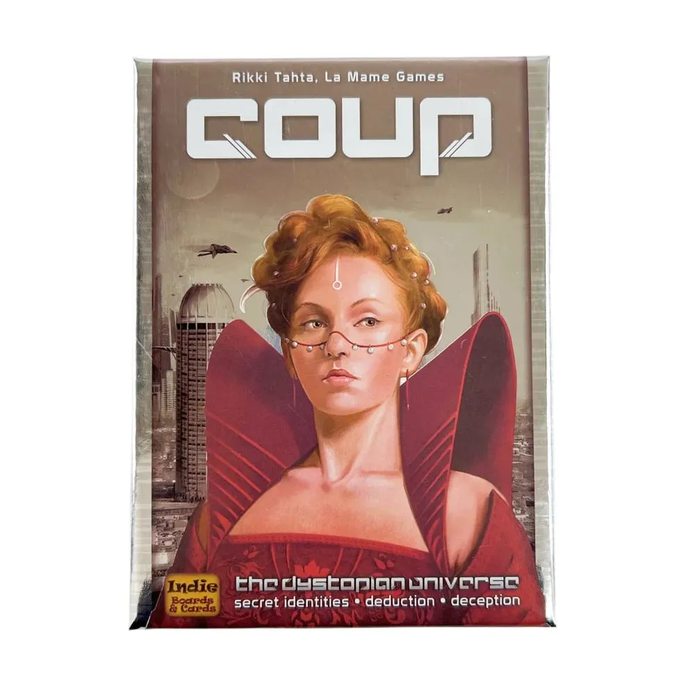Coup Board Game Fast Fun Bluffing Party Game for 2-6 Players Perfect for Family Card Game Night Friends