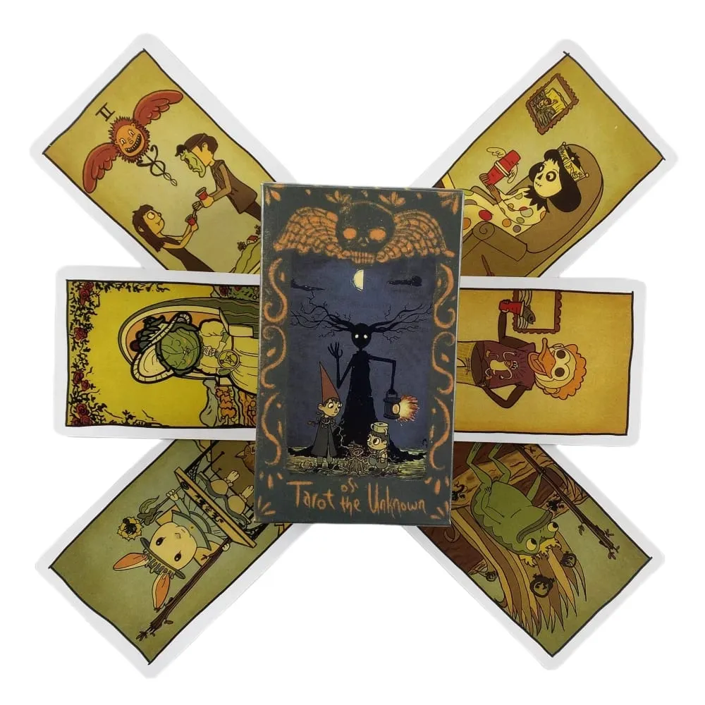 Tarot of the Unknown 78 Tarot Deck Kad Tarot Asal Untuk Pemula Dan E-booklet Alat Ramalan The Rider Tarot Deck — image 2